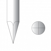 Nail Point Type Diamond