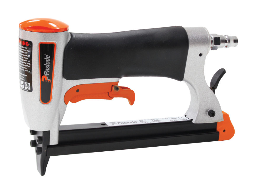 Updated Feat Of Paslode Pneumatic 80 16 Upholstery Stapler